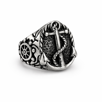 ANILLO ANCLA & VIENTO