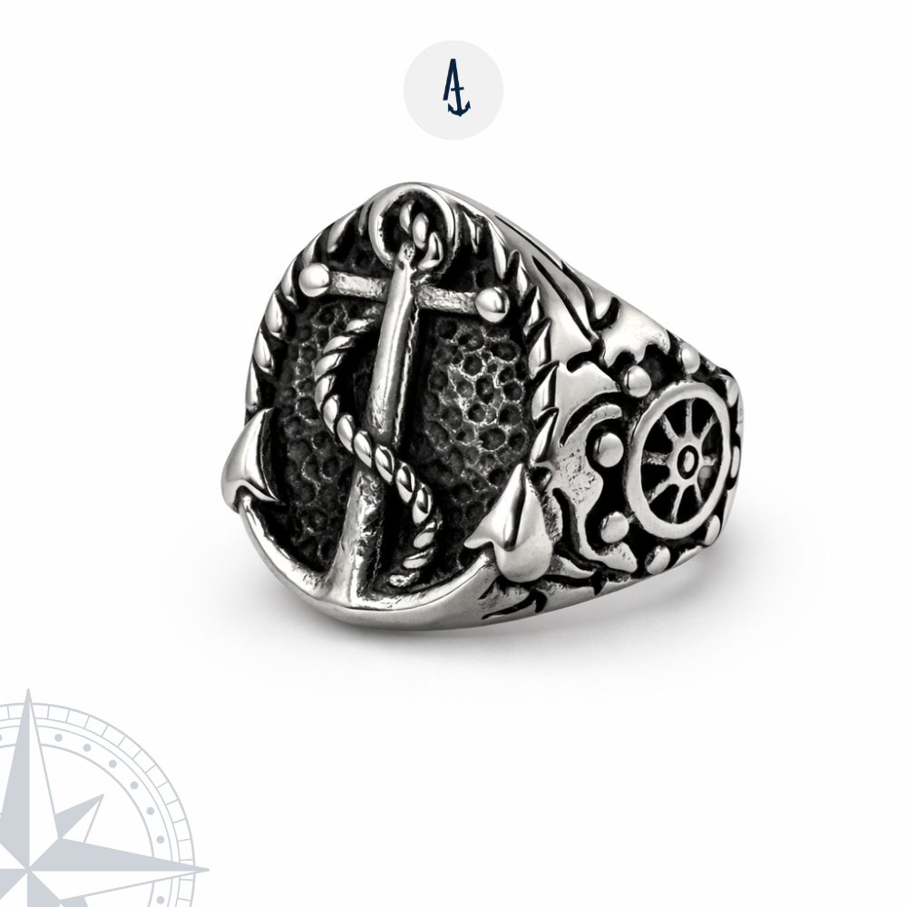 ANILLO ANCLA & VIENTO