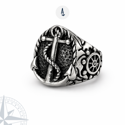 ANILLO ANCLA & VIENTO