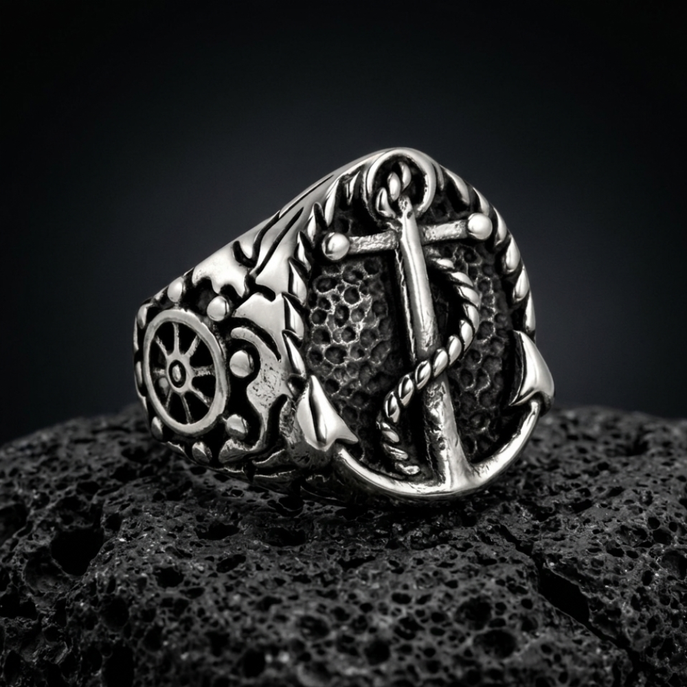 ANILLO ANCLA & VIENTO