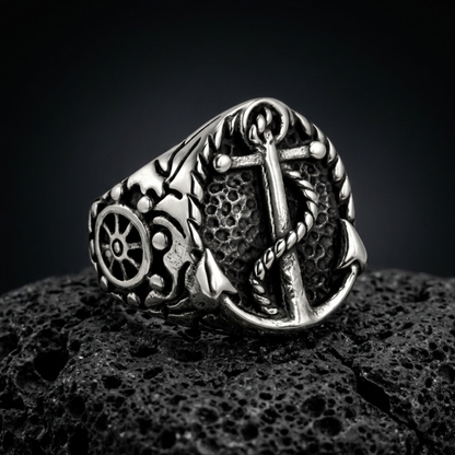 ANILLO ANCLA & VIENTO