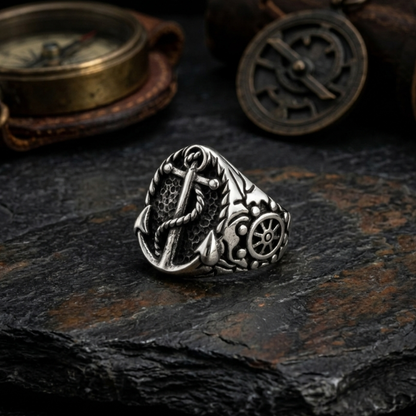 ANILLO ANCLA & VIENTO