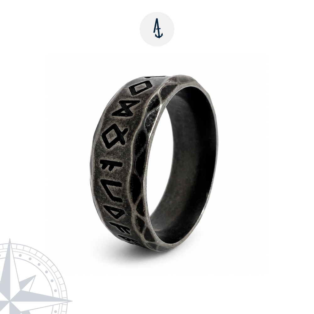 ANILLO ANCLA RÚNICA