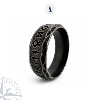 ANILLO ANCLA RÚNICA