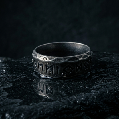 ANILLO ANCLA RÚNICA