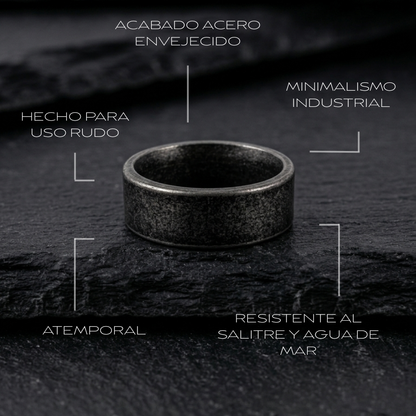 ANILLO ROCA LISA