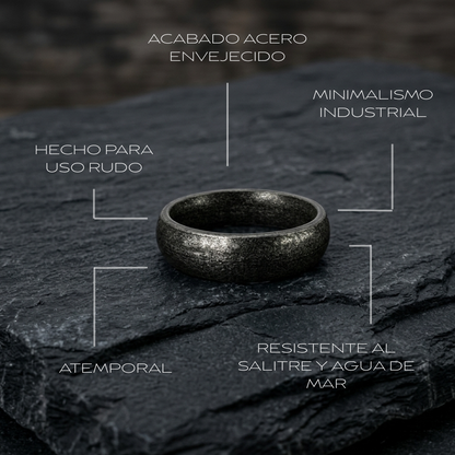 ANILLO ROCA CURVA