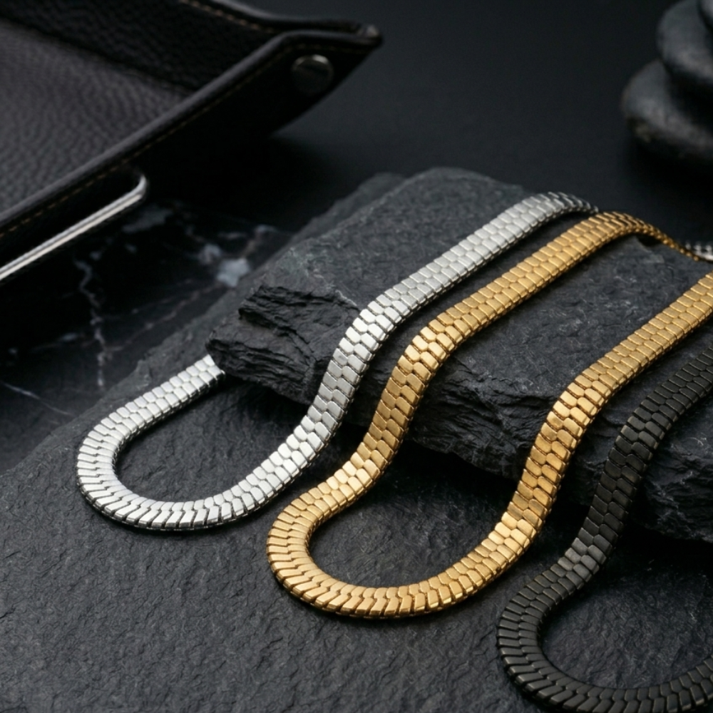 COLLAR HERRINGBONE