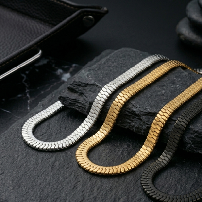 COLLAR HERRINGBONE