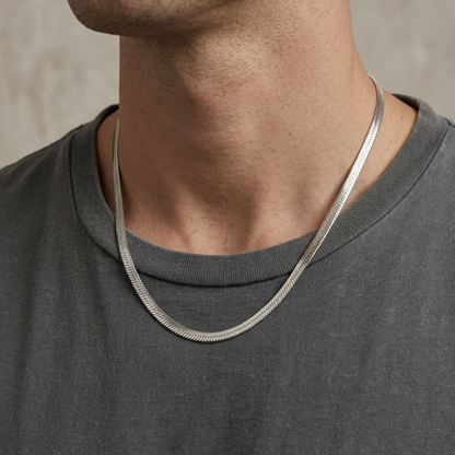COLLAR HERRINGBONE